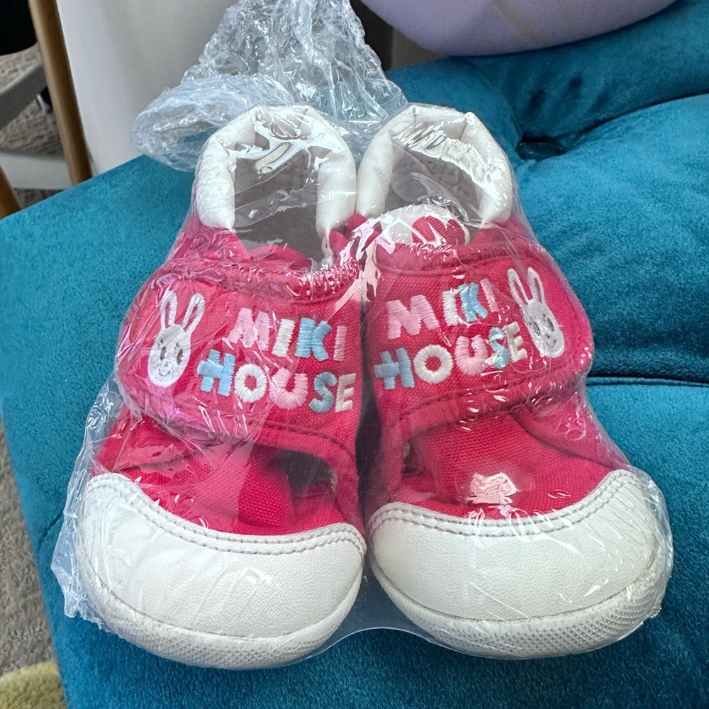 Miki house first walker shoes 12.5cm